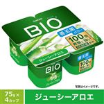 ダノン ダノンビオ ヨーグルト ジューシーアロエ 75g×4個組