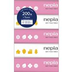 王子ネピア ソフトパックティシュ 200組×5パック