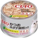 いなばペットフード CIAO ホワイティ かつお ホタテ貝柱入り 85g【猫用】