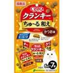 いなばペットフード CIAO クランキー ちゅ～る和え かつお味 6g×7袋【猫用】