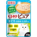 いなばペットフード CIAO ピュア パウチ まぐろ ささみ・しらす入り 30g【猫用】