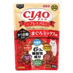 いなばペットフード CIAO プレミアム かつお節入り まぐろミックス味 200g【猫用】