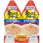 いなばペットフード 金のだしクリーム かつお おかか入り 60g（30g×2袋）【猫用】