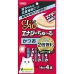 いなばペットフード CIAO ちゅ～る エナジーちゅ～る かつお 14g×4本【猫用】