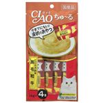 いなばペットフード CIAO ちゅ～る とりささみ&黒毛和牛 14g×4本【猫用】