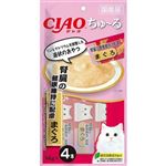 いなばペットフード CIAO ちゅ～る 腎臓の健康維持に配慮 まぐろ  14g×4本入【猫用】