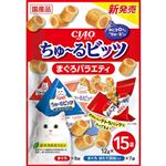 いなばペットフード CIAO ちゅ～るビッツ まぐろバラエティ 12g×15袋入【猫用】