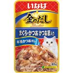 いなばペットフード 金のだしパウチまぐろ・かつお かつお節入り 40g【猫用】