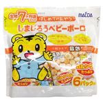 【7ヵ月頃～】大阪前田製菓 しまじろうベビーボーロ 6パック入