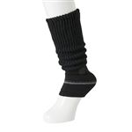 岡本 レディース 靴下サプリ まるでこたつレッグウォーマー ブラック フリー