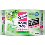 花王 クイックルワイパー立体吸着ウエットシート シトラスハーブの香り 32枚入