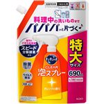 花王 キュキュット CLEAR泡スプレー オレンジの香り つめかえ用 特大サイズ 690ml