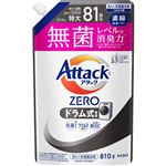 花王 アタックZERO ドラム式専用 つめかえ用 特大 810g