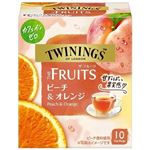 片岡物産 トワイニング ザ・フルーツ ピーチ&オレンジ 10袋入