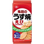 亀田 うす焼えび 70g（3パック入）