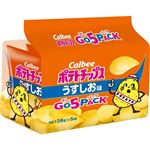 カルビー ポテトチップス うすしおゴー 5パック（28g×5袋）