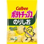 カルビー ポテトチップス のりしお 55g