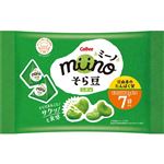 カルビー miino そら豆 しお味 三角パック 49g（7g×7袋）