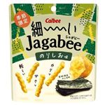 カルビー 細ーいJagabee のりしお味 35g
