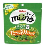 カルビー miino（ミーノ）そら豆しお味 たっぷりパック 53g
