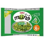 カルビー miino そら豆 しお味 三角パック 56g（8袋入）