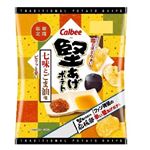 カルビー 堅あげポテト 七味とごま油味 60g