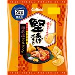 カルビー 堅あげポテト海老塩にんにく味 60g