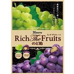 カンロ リッチザフルーツのど飴 濃いぶどう&マスカット 58g