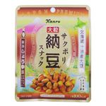 カンロ サクポリ納豆スナック旨味しょうゆ味 21g