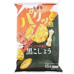 金吾堂製菓 しょうゆ香る黒こしょう煎3種のペッパー 15枚入