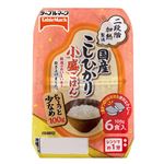 テーブルマーク 国産こしひかり小盛ごはん（分割）100g×6食