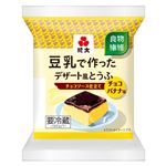 紀文 豆乳で作ったデザート風とうふ チョコバナナ味 120g