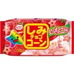 ギンビス しみチョココーン いちご 88g（4パック入）