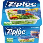 旭化成ホームプロダクツ ジップロックコンテナー長方形 1900ml 1個