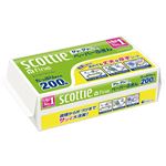 日本製紙クレシア スコッティ サッとサッとペーパーふきん 2枚重ね200組入