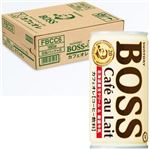 【ケース販売】サントリー ボス カフェオレ 185g×6缶×5パック