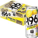 【ケース販売】サントリー -196℃ストロングゼロダブルレモン 500ml×24缶