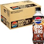 【ケース販売】サントリー ペプシ＜生＞ゼロ 600ml×24本入