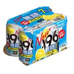 サントリー －196無糖 ダブルレモン ALC.7%  350ml×6缶