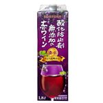 サントリー 酸化防止剤無添加の赤ワイン 濃い赤 1800ml
