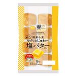 パスコ 国産小麦の塩バターパン 4個入