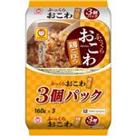 東洋水産 マルちゃん ふっくらおこわ 鶏ごぼう 3個パック 480g（160g×3）