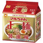 東洋水産 マルちゃん正麺 醤油味 105g×5食パック