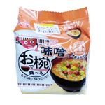 日清 お椀で食べるカップヌードル味噌 3食パック
