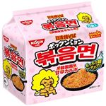 日清 日清焼そば ポックンミョン 韓国風甘辛カルボ 5食パック