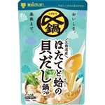 ミツカン 〆まで美味しい 北海道産ほたてと蛤の貝だし鍋つゆ ストレート 750g（3～4人前）