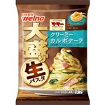 日清 マ・マー 大盛り生パスタ クリーミーカルボナーラ 350g（1人前）