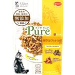 日本ペットフード コンボ ピュア キャット まぐろ味 角切りまぐろ・かつお節添え 200g（100g×2袋）【猫用】
