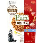 日本ペットフード コンボ ピュア キャット まぐろ味鶏パウダー仕立て 200g【猫用】