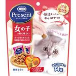 日本ペットフード コンボ プレゼント キャット おやつ 女の子 シーフードミックス味 42g（3g×14袋）【猫用】